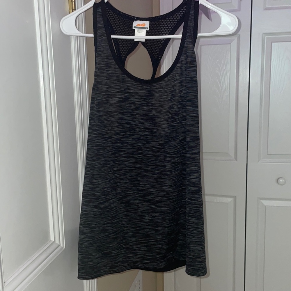 Avia sheer cover workout top